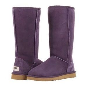 Tall purple uggs